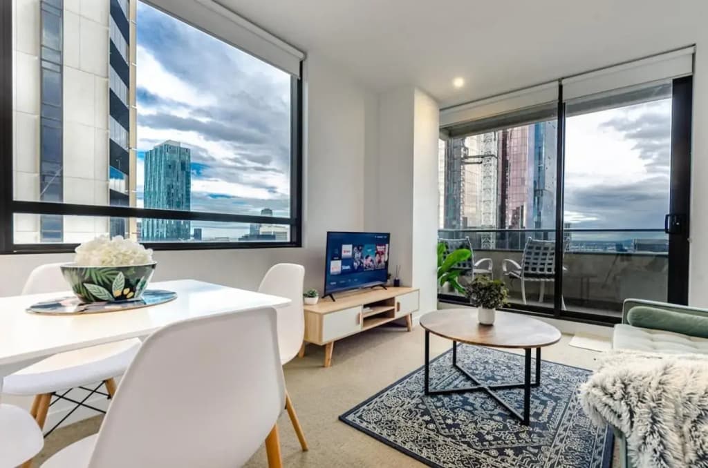 Best view 2BR1BA 40+floor in CBD+ Balcony +wifi - photo 7