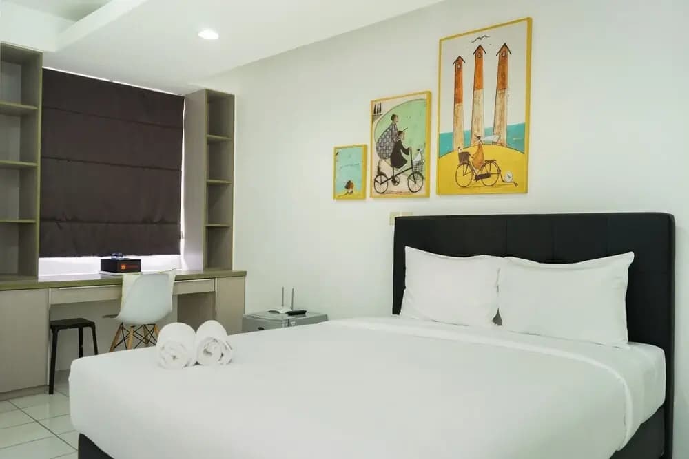Spacious Studio Room Menteng Square Apartment - photo 4