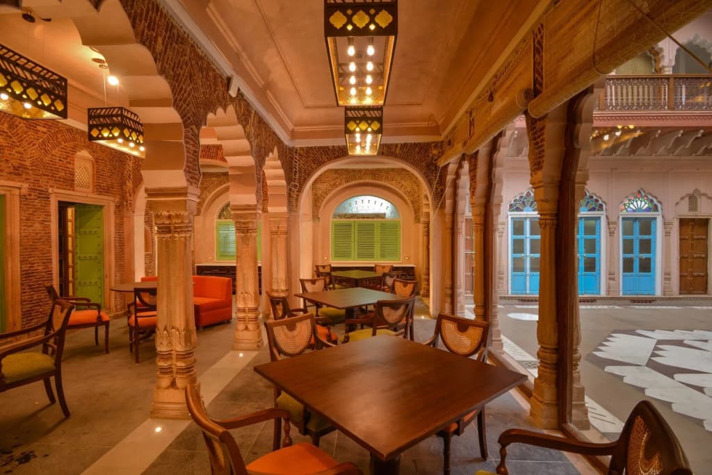 Haveli Dharampura & Golden Haveli- UNESCO awarded Boutique Heritage Hotel - photo 12