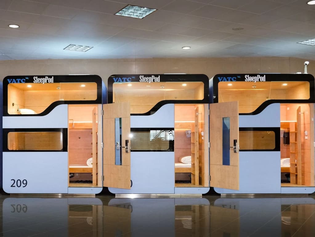 VATC SleepPod Terminal 1 - main photo