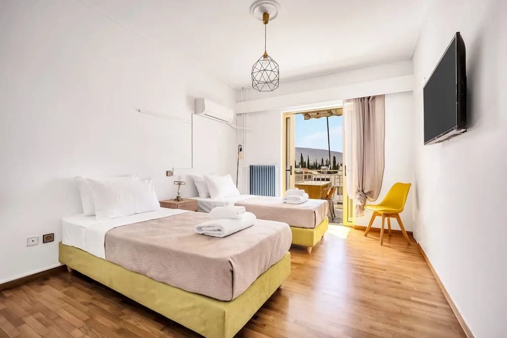 Sunny 3bd Cozy Flat Spectacular Acropolis View - photo 14