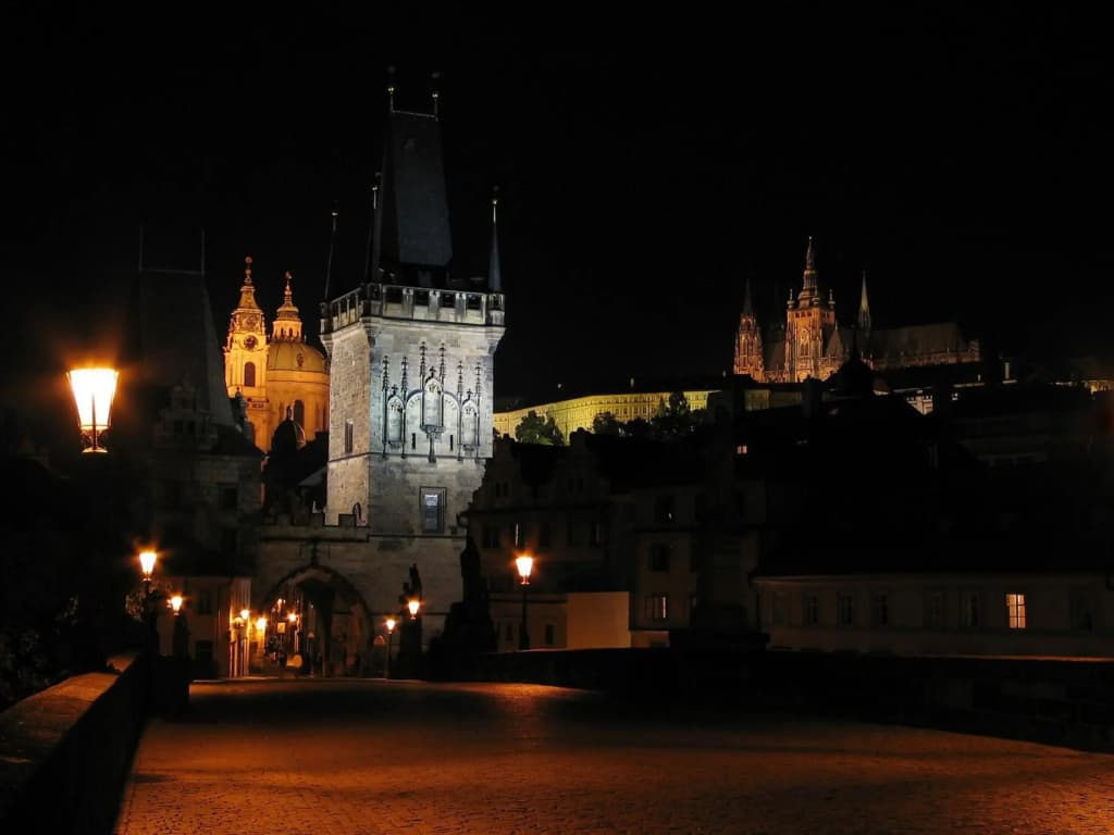 Royal Apartment by Charles Bridge view of Saint Nicholas Church - photo 33
