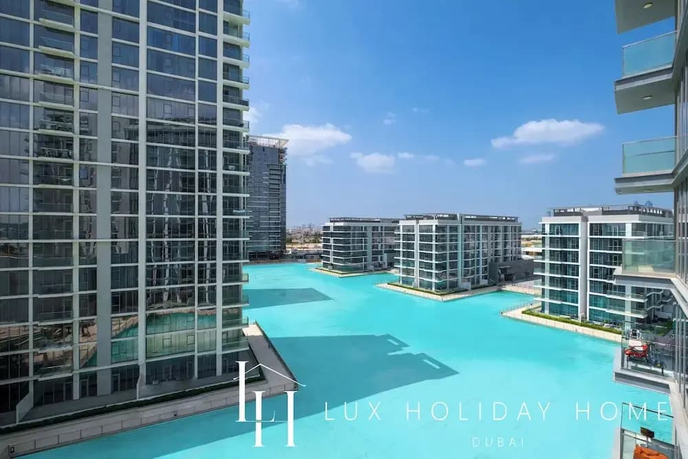 LUX | 2BR Lagoon View – District One, 10–15 min Burj Khalifa - photo 19