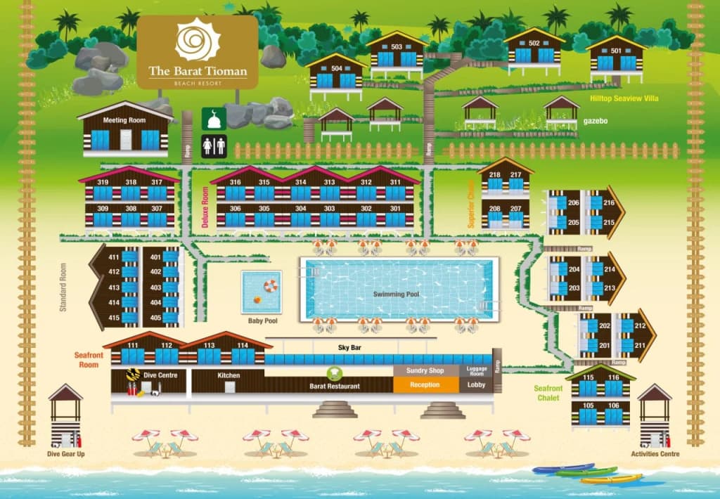 The Barat Tioman Beach Resort - photo 15