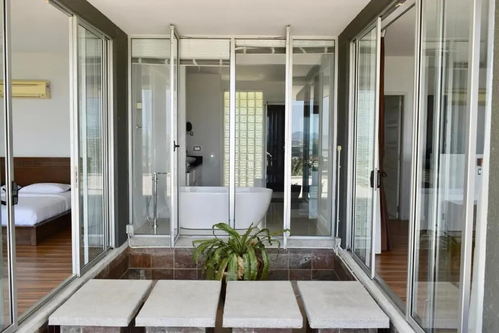 Aroha Seaview Villa In Nature - Private Pool - photo 15
