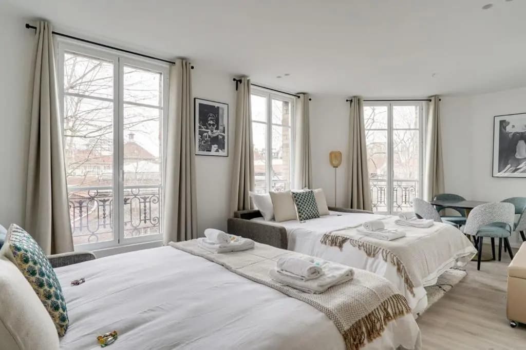 153-Suite Mylene Superb 1 BDR APT Paris - photo 2