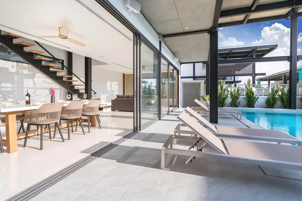 Trendy Modern Pool Villa Sunset Garden 4 - photo 12