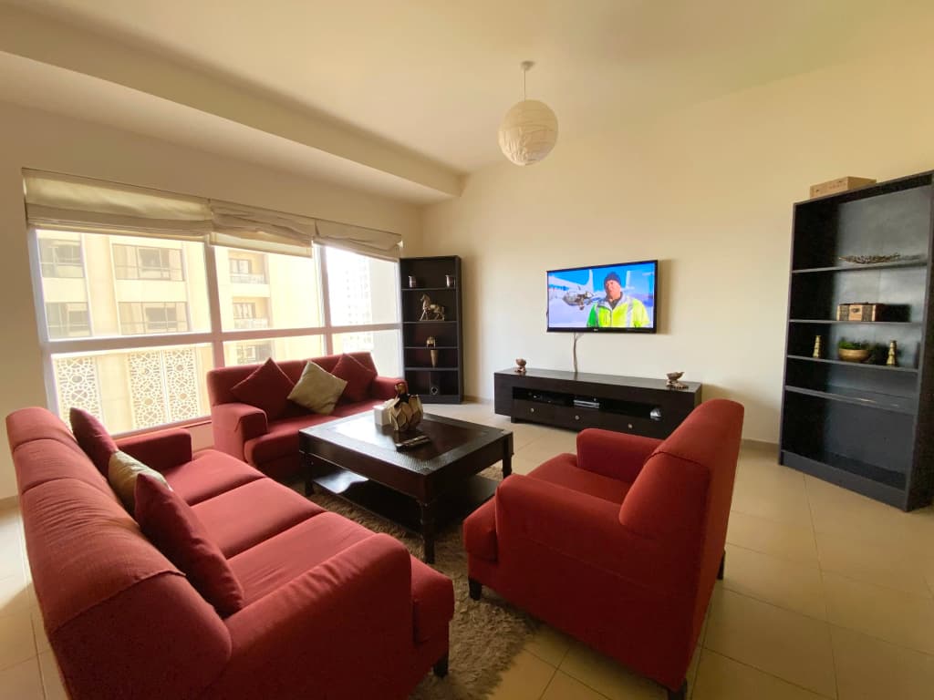 Close to JBR Beach Spacious 2BR Marina views Apartments - main photo