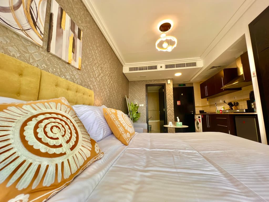 Cosmos Living Cozy Studio With Balcony Apartments - photo 15