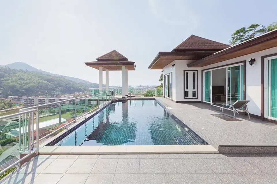 Panoramic Mountain View Villa Pool Kamala Beach - photo 9