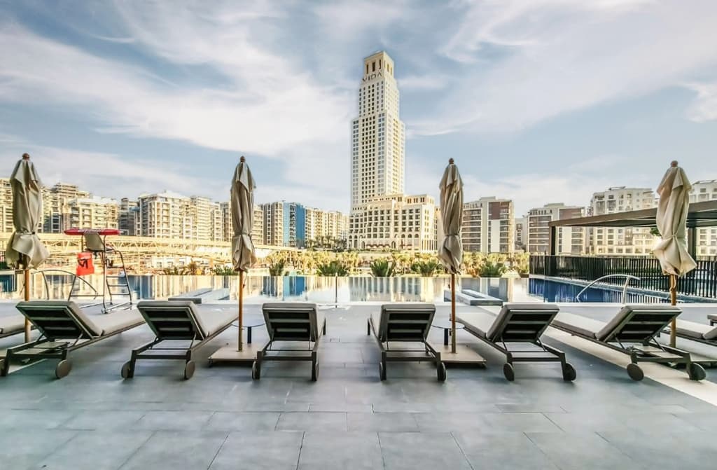 Elite LUX Holiday Homes - Dubai Creek Oasis: 2BR Luxe w/ Burj View Apartments - photo 35