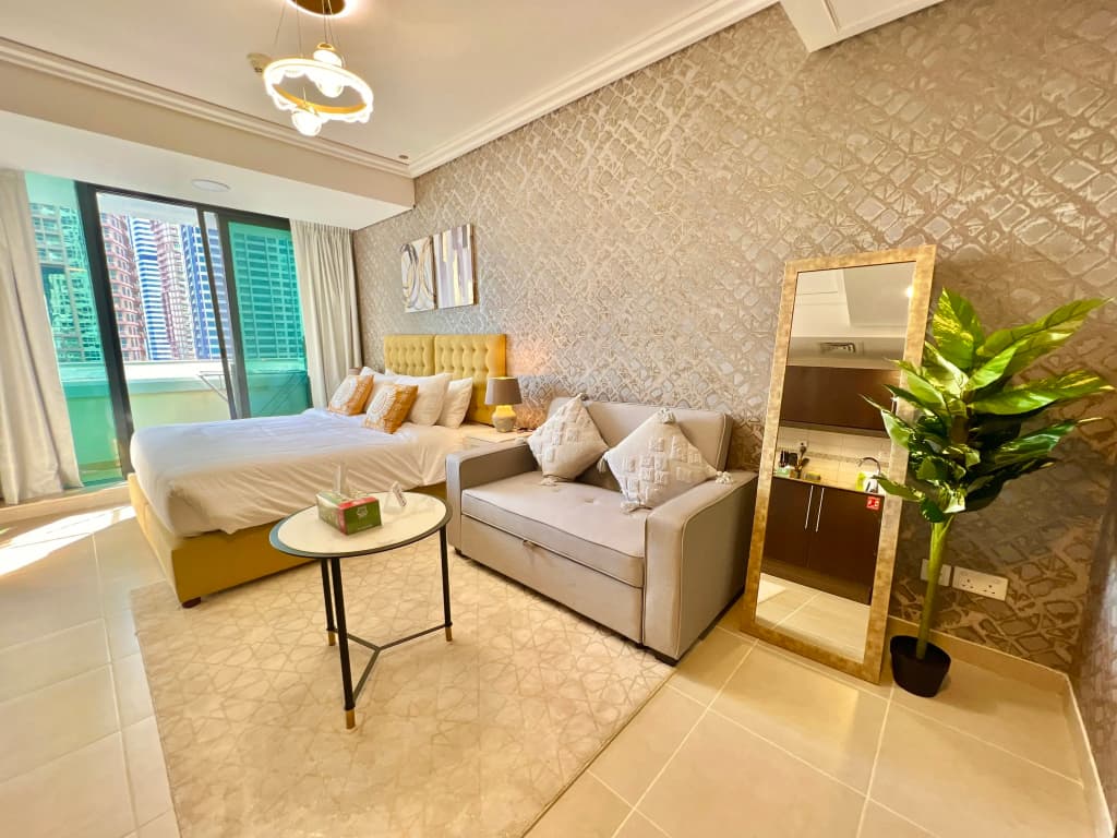 Cosmos Living Cozy Studio With Balcony Apartments - photo 7