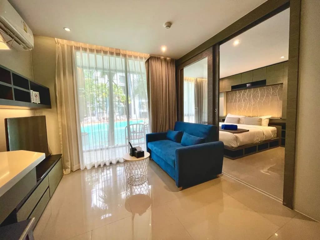 Kamala City Gate 1 Bdr Pool View Flat - photo 13