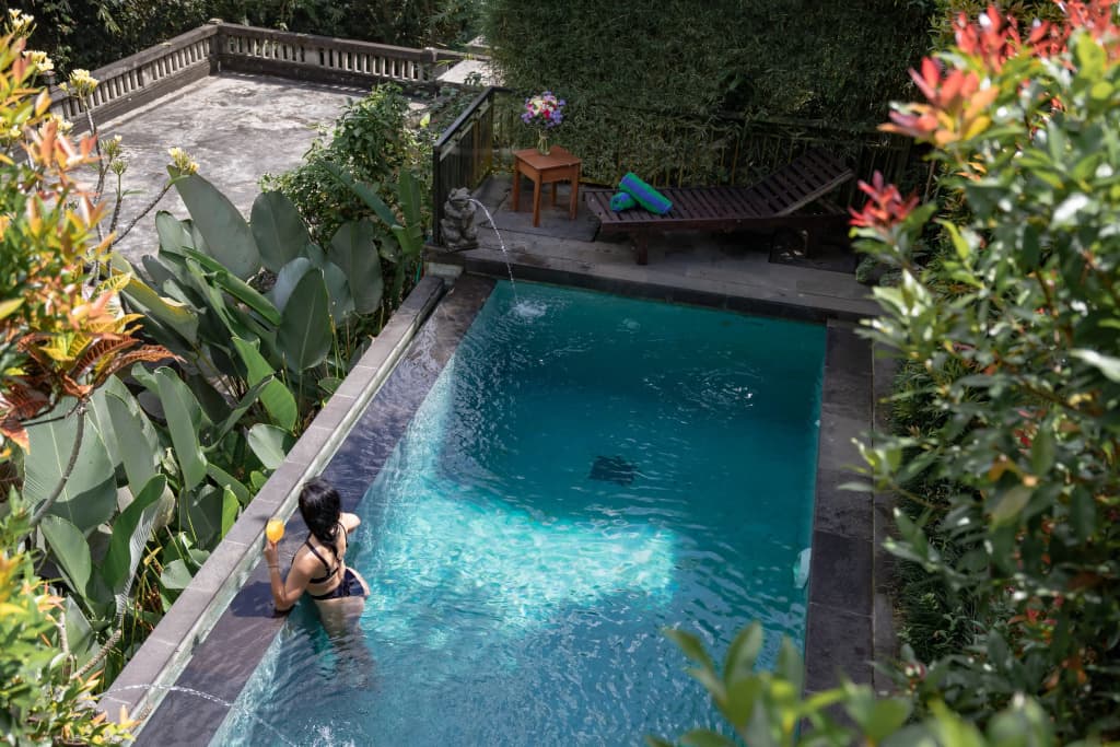 Manas Entire 2 Bedr Villa Private Jungle Pool -- 5 min Central Ubud Villa - photo 13