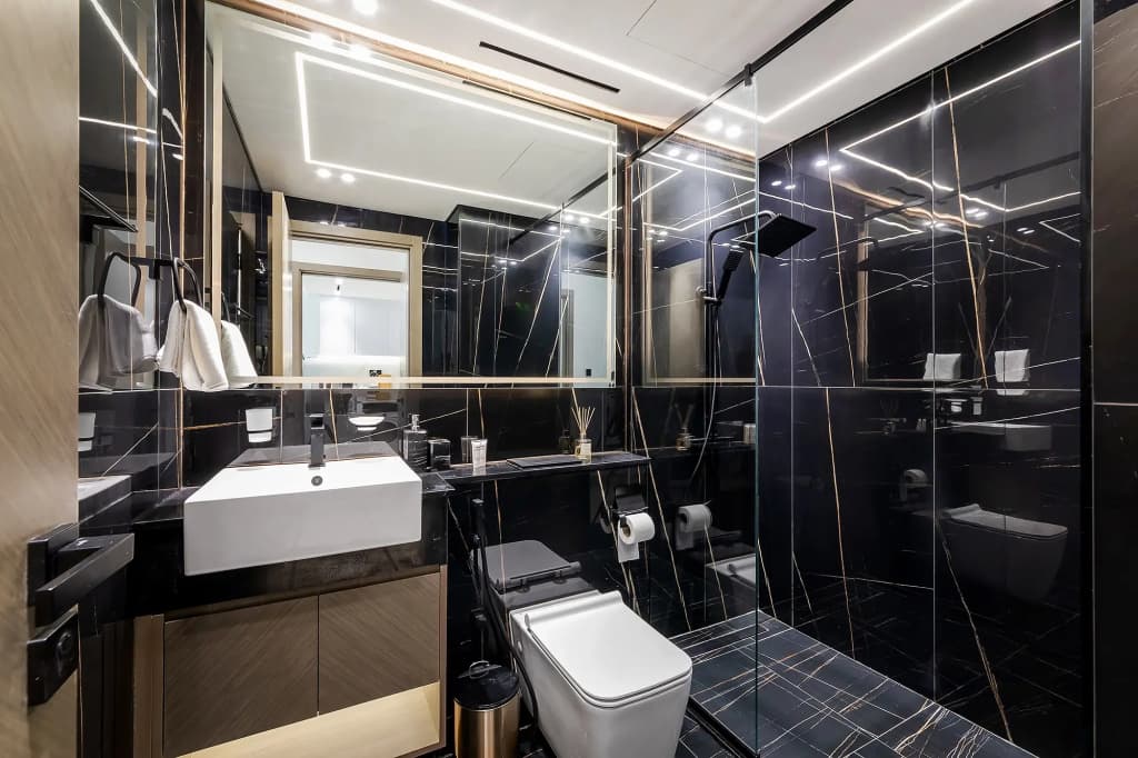 Brand New 1 Bedroom JVC Binghatti Crescent Apartments - photo 7