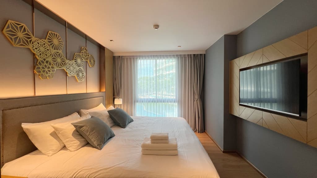 1 BDR in 5* hotel Great pool 500m to Rawai beach Flat - photo 4
