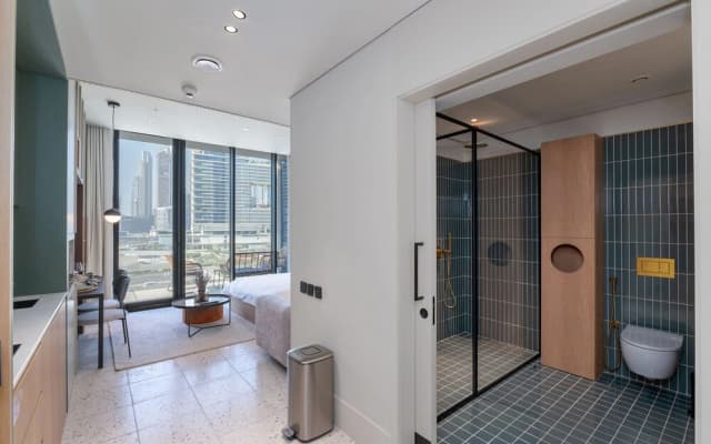 Chic Studio w Burj Khalifa View Balcony - photo 5