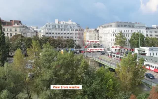 Zentral mit Blick auf Donaukanal - photo 4
