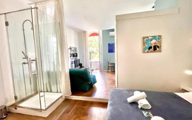 ApartHotel Riviera - Grimaldi Coeur de Ville - Terrasse Esprit - Large Studio AC with bigger South Terrace - Hyper Centre - 5mn plage - photo 5
