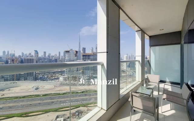 Manzil - Cozy 1BR in Paramount w Burj Khalifa View - photo 4