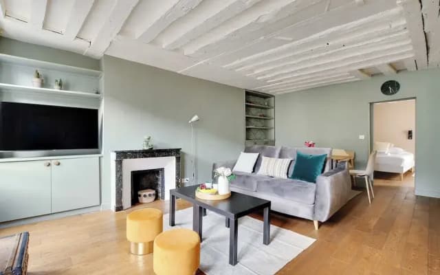 Chic Apartment -1br/4p- Haut Marais / Republique - photo 5