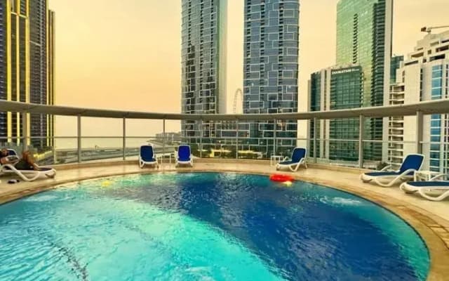 Luxry Full Marina View & RoofTop Pool Flat - photo 5