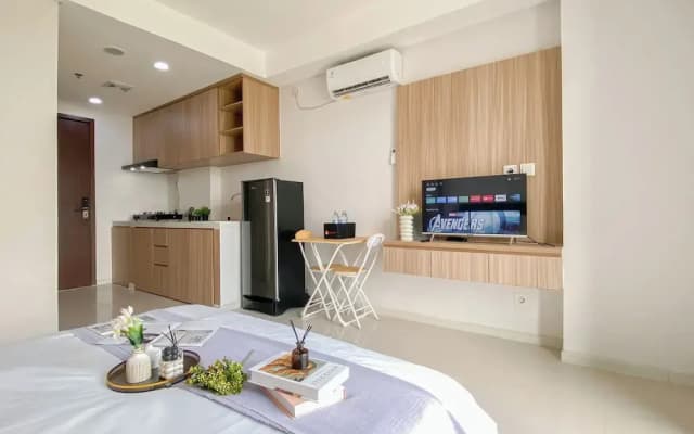 Simple Look Studio Apartment At Daan Mogot City - photo 3