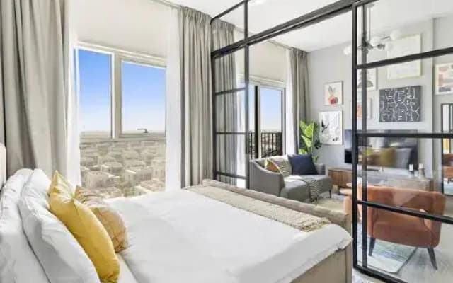 Double window 1BDR | Dubai Hills | Pool access - photo 2