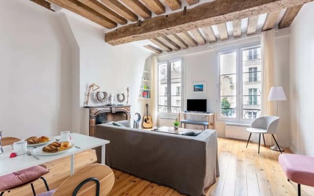 Bright 1-bedroom Flat, 2min From Saint-paul Metro - photo 3