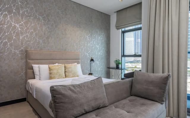 Waves - Elegant Studio Retreat in Dubai’s Business Bay - photo 5