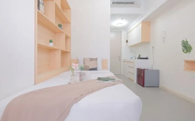 Restful And Minimalist Studio Room Tokyo Riverside Pik 2 Apartment - photo 2