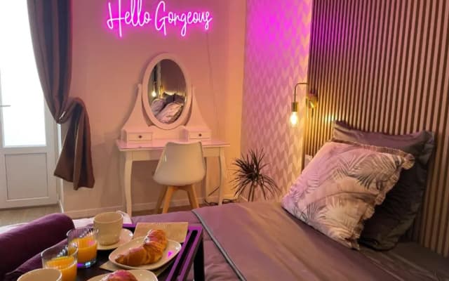 Nice Renting - Love Room Massena - Luxe Room - Jacuzzi - Terrace - King Bed - AC - photo 4