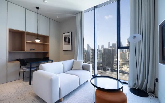 Modern Studio at Upside Living With Burj Views - Business Travelers - photo 4