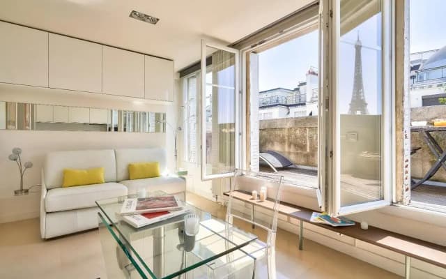 Luxueux Studio AC-Terrasse Vue sur la Tour Eiffel - photo 5