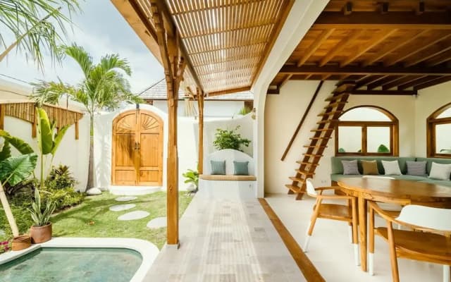 Villa Canggutopia 1 by Alfred in Bali - Tropical Hideaway 1BR Pool Villa Prime Location Canggu Beach - photo 2