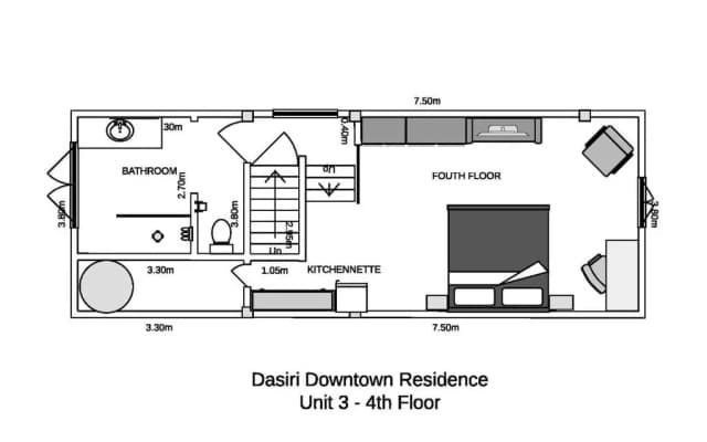 Dasiri Downtown Residence Unit 3 - photo 2