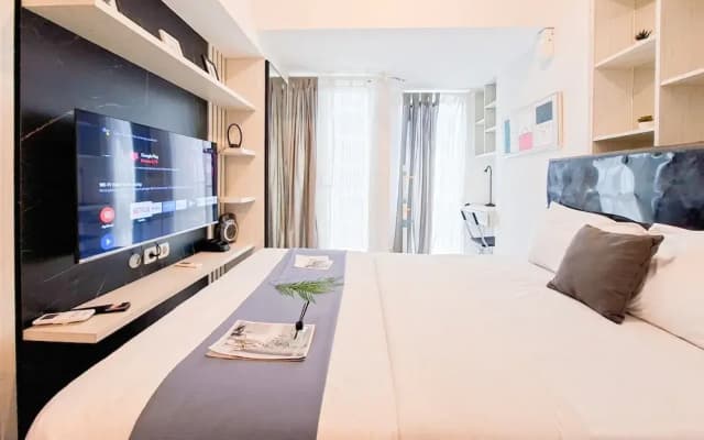 Minimalist And Restful Studio At Tokyo Riverside Pik 2 Apartment - photo 3