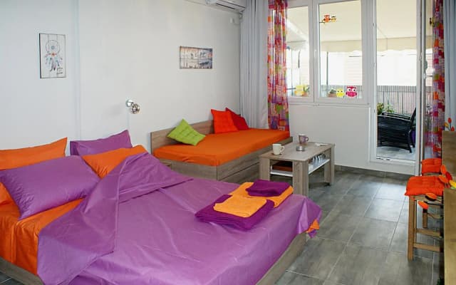 New sunny studio with Acropolis view balcony - photo 5