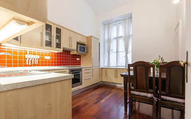 Royal Apartment by Charles Bridge view of Saint Nicholas Church - photo 5