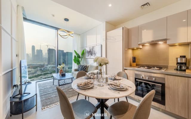 Manzil - Sleek 1BR nr Downtown w Burj views - photo 2