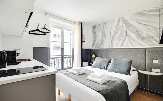 Modern Studio for 2P With A/C - Near Montmartre - photo 4