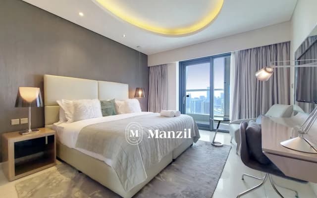 Manzil - Cozy 1BR in Paramount w Burj Khalifa View - photo 2