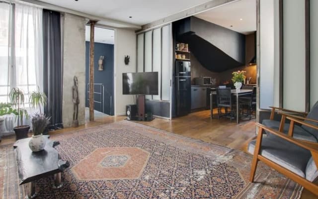 Modern Industrial 80m2 Apartment Near Bastille - photo 4