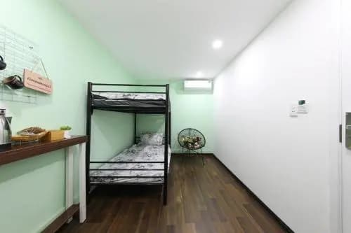 GREENY PRIVATE ROOM 100m to Hanoi Train Station - main photo