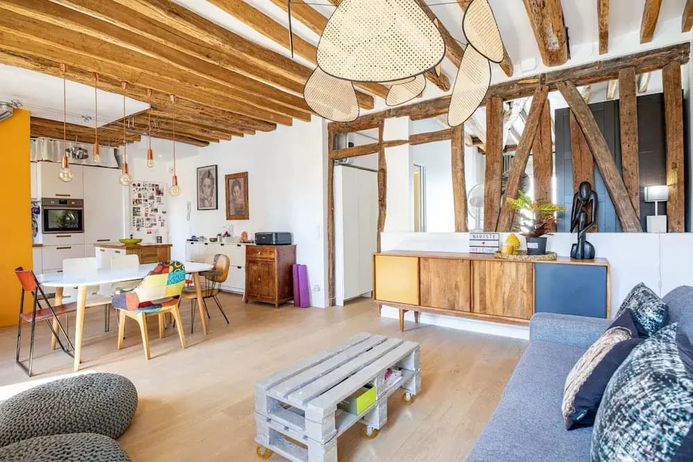 Loft-inspired Flat Near Montmartre, Sleeps 4 - photo 4