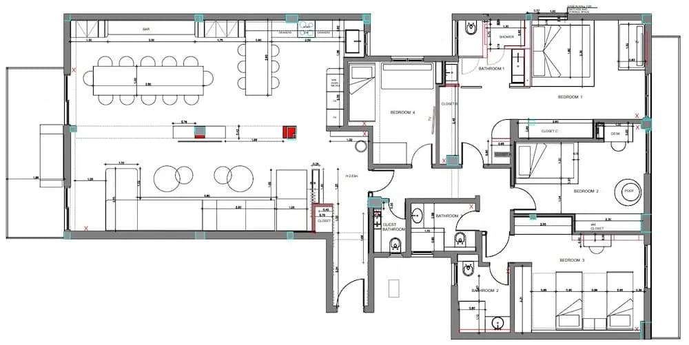 Kolonaki Upscale 4 bdr Luxury apartment - photo 16