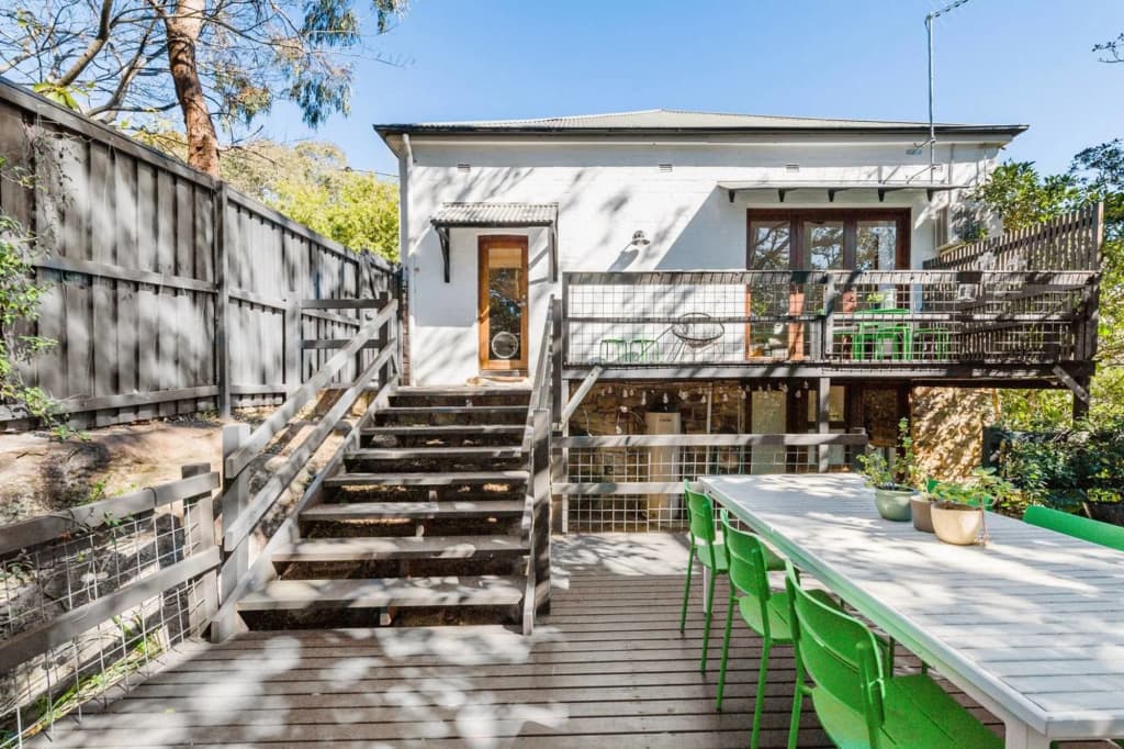 Historic 1890s House with Terraced Backyard Deck - photo 13