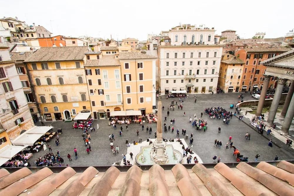 Pantheon View from Terrace Apartment - photo 10
