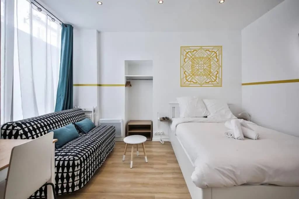 cosy independant studio proche gare et jardin - photo 12