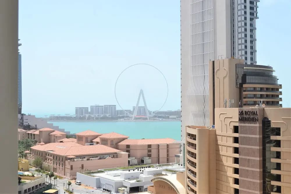 Sea view furnished STUDIO with balcony in Marina - JMI - photo 8